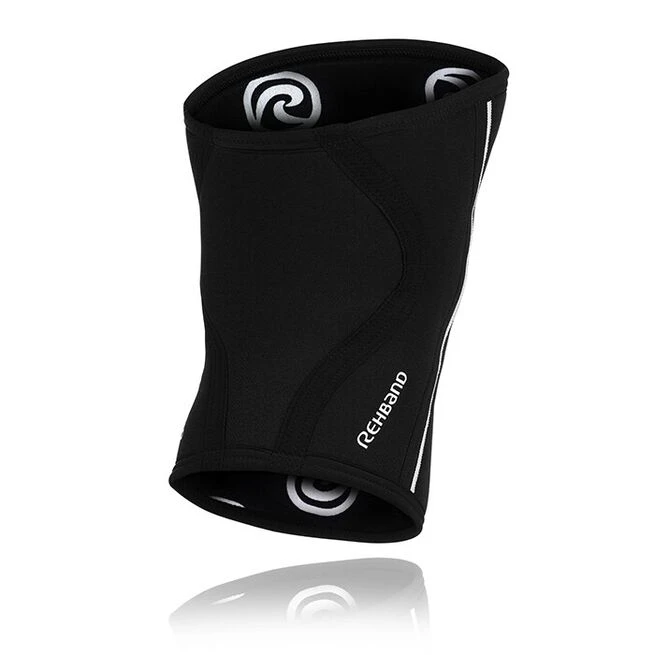REHBAND RX Knee Sleeve, 3mm, Black 4 REHBAND RX Knee Sleeve, 3mm, Black - Billede 2