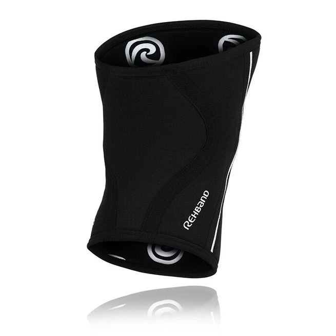 REHBAND RX Knee Sleeve, 5mm, Black 4 REHBAND RX Knee Sleeve, 5mm, Black - Billede 2