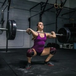 REHBAND RX Knee Sleeve, 5mm, Burgundy/Black -Gymstick Butik 105314 010r 2 1 1 1