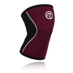 REHBAND RX Knee Sleeve, 5mm, Burgundy/Black -Gymstick Butik 105314 010r 2 1 1