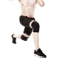 REHBAND RX Knee Sleeve, 5mm, Carbon Black -Gymstick Butik 105366 010r rx knee sleeve 5mm carbon black 1