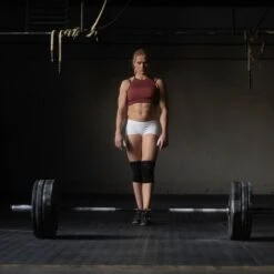 REHBAND RX Knee Sleeve, 5mm, Carbon Black -Gymstick Butik 105366 010r rx knee sleeve 5mm carbon black 6