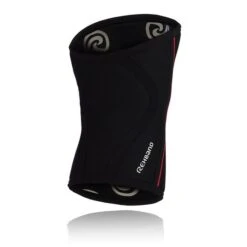 REHBAND RX Knee Sleeve, 7mm, Black/Red -Gymstick Butik 105436 020r rx knee sleeve 7mm black red 1