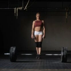 REHBAND RX Knee Sleeve, 7mm, Carbon Black -Gymstick Butik 105466 010r rx knee sleeve 7mm carbon black 6