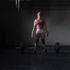 REHBAND RX Knee Sleeve, 7mm, Carbon Black -Gymstick Butik 105466 010r rx knee sleeve 7mm carbon black 7