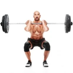 REHBAND RX Knee Sleeve Power Max, 7mm, Black -Gymstick Butik 105506 010R Rehband RX Knee Sleeve Power Max 7mm Black 04 0520