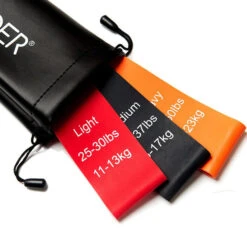 Booty Builder Mini Bands, Black, 3-Pack -Gymstick Butik 1087 02 booty builder mini bands black 3 pack 5