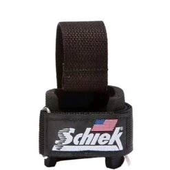 Power Lifting Straps With Dowel -Gymstick Butik 1088 64 Schiek Power Lifting Straps with Dowel Black april20 02