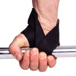 Figure 8 Straps - Lifting Loops, Black, One Size -Gymstick Butik 1089 102 CP Sports Figure 8 Straps Lifting Loops Black One Size 05 0121