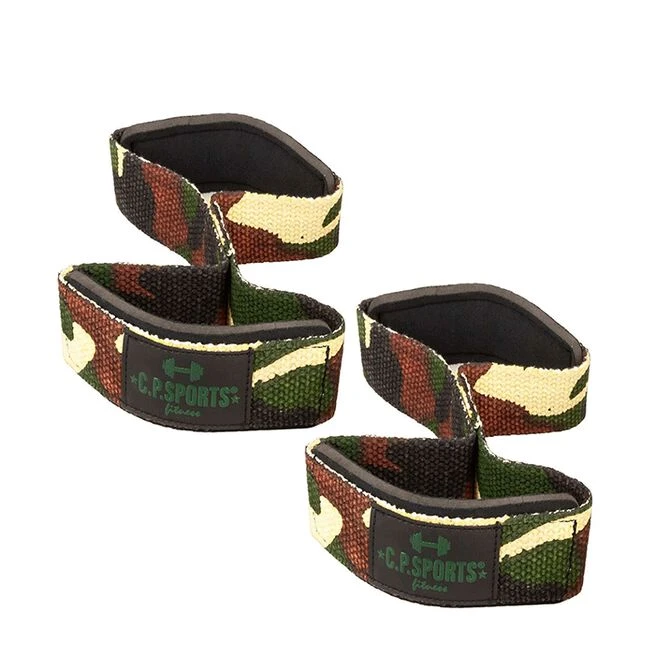 Figure 8 Straps - Lifting Loops, Green Camo, One Size 8 Figure 8 Straps - Lifting Loops, Green Camo, One Size - Billede 6