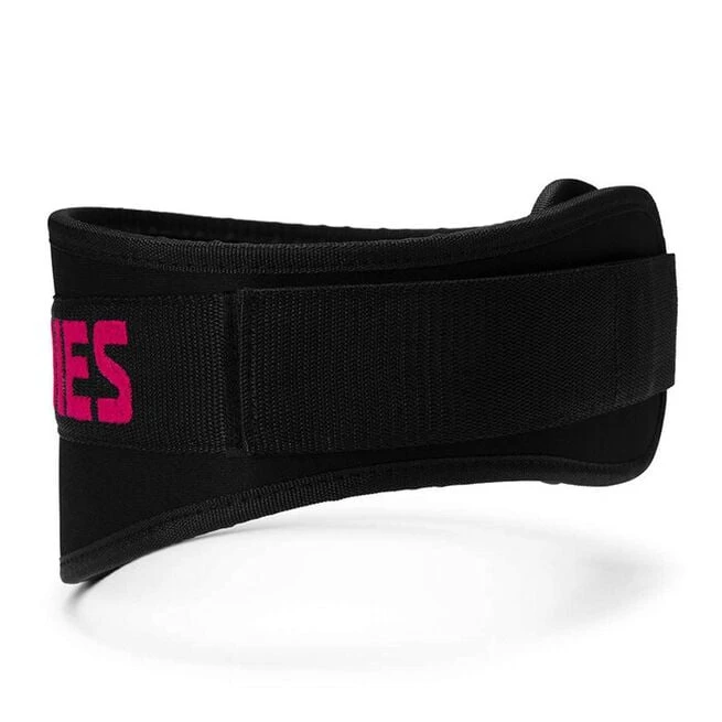 Womens Gym Belt, Black/pink 3 Womens Gym Belt, Black/pink