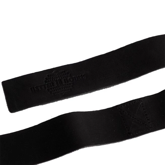 Leather Lift Straps, Black 6 Leather Lift Straps, Black - Billede 4