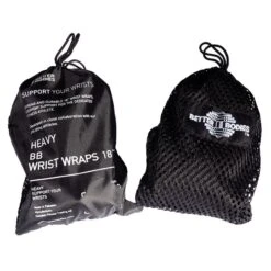 Heavy BB Wrist Wraps 18inch, Black -Gymstick Butik 130423999102 Better Bodies Heavy BB Wrist Wrap 18inch Black 03 0821