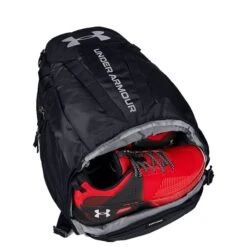Under Armour UA Hustle 5.0 Backpack, Black -Gymstick Butik 1361176 001.MASTER Under Armour UA Hustle 5.0 Backpack Black 03 0920
