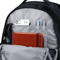 Under Armour UA Hustle 5.0 Backpack, Black -Gymstick Butik 1361176 001.MASTER Under Armour UA Hustle 5.0 Backpack Black 04 0920