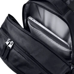 Under Armour UA Hustle 5.0 Backpack, Black -Gymstick Butik 1361176 001.MASTER Under Armour UA Hustle 5.0 Backpack Black 05 0920
