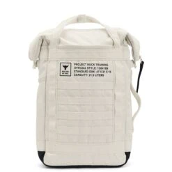 UA Project Rock Box Duffel Backpack, Ivory 30 UA Project Rock Box Duffel Backpack, Ivory -Gymstick Butik 1364189 130.MASTER UA Project Rock Box Duffel Backpack Ivory 01 jan23 2