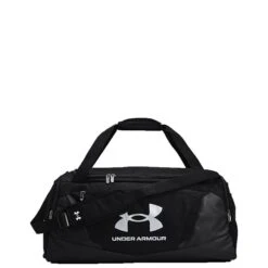 Under Armour UA Undeniable 5.0 Duffle Medium, Black/Metallic Silver
