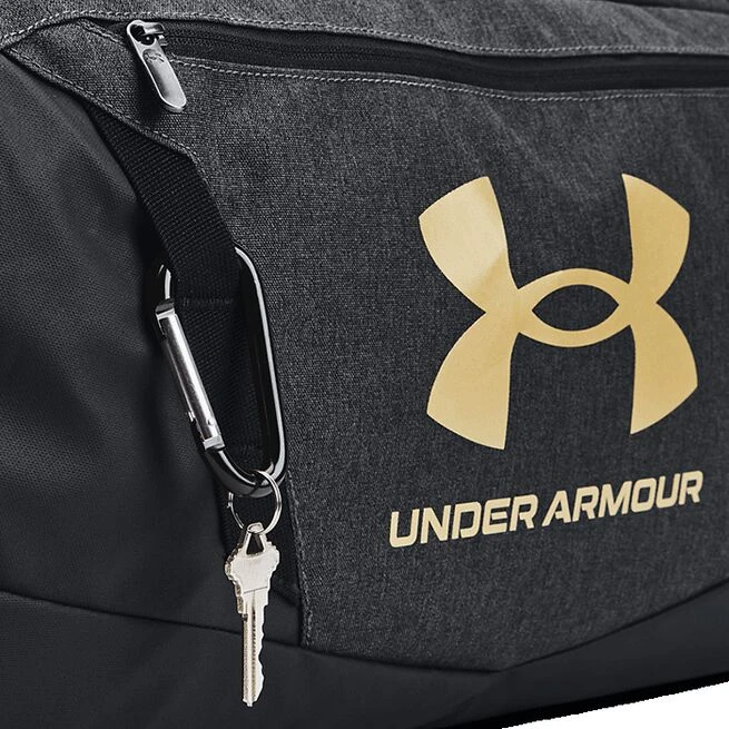 Under Armour UA Undeniable 5.0 Duffle Medium, Black Heather/Black/Metallic Gold 7 Under Armour UA Undeniable 5.0 Duffle Medium, Black Heather/Black/Metallic Gold - Billede 5