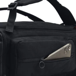 UA Project Rock Duffle Back Pack Black -Gymstick Butik 1376459 001.MASTER UA ProjectRock Duffle Back Pack Black 0123 1