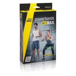 Let's Bands - Power Set Max 8 Let's Bands - Power Set Max -Gymstick Butik 1446 5002 Lets Bands Power Set Max maj20 03 01