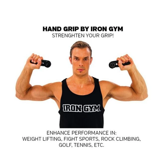 Iron Gym Hand Grip (Pair) 4 Iron Gym Hand Grip (Pair) - Billede 2