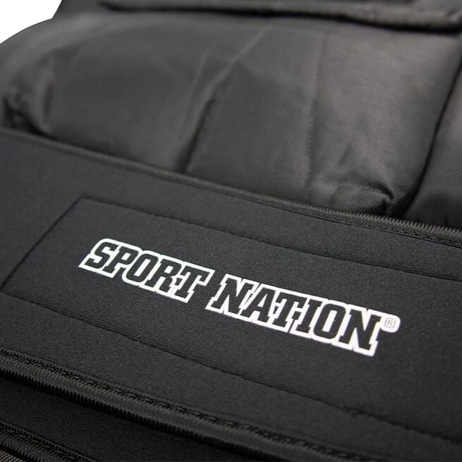 Sport Nation Adjustable Weight Vest With Front Pocket 10 Kilo, Black 8 Sport Nation Adjustable Weight Vest With Front Pocket 10 Kilo, Black - Billede 6