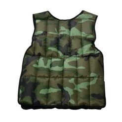 Sport Nation Adjustable Weight Vest With Front Pocket 10 Kilo, Camo -Gymstick Butik 1506 83 Sport Nation Adjustable Weight20Vest 10 kilo Camo 3 Aug22 1