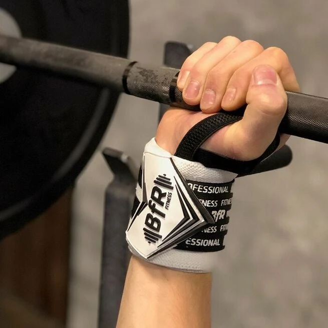 BfR Pro Wrist Wrap, White, 18" 6 BfR Pro Wrist Wrap, White, 18" - Billede 4