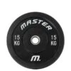 Master Fitness Bumperplates -Gymstick Butik 68 50792 15 Master Fitness Bumperplate 15 kg 1221