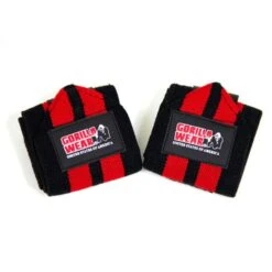 Wrist Wraps Pro, Black/red