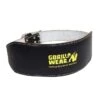 6 Inch Padded Leather Belt, Black/Gold -Gymstick Butik 991079001r full leather padded belt black gold 7