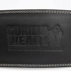 6 Inch Padded Leather Belt, Black/Black 7 6 Inch Padded Leather Belt, Black/Black -Gymstick Butik 9910790911R GW 6 Inch Padded Leather Belt Black 0921