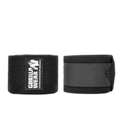 Knee Wraps, 2,5 M -Gymstick Butik 99111R Gorilla Wear Knee Wraps 2 m black 04 0522
