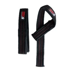 Hardcore Lifting Straps, Black/red