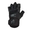 Dallas Wrist Wrap Gloves, Black -Gymstick Butik 991449000r dallas wrist wrap gloves black 2