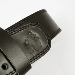 4 Inch Padded Leather Belt, Army Green -Gymstick Butik 9915640015 GorillaWear 4Inch Padded Leather Belt ArmyGreen 0123 1