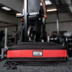 GW Nylon Dip Belt, Black/Red 11 GW Nylon Dip Belt, Black/Red -Gymstick Butik 9919390509 GW Nylon Dip Belt BlackRed 2 0921