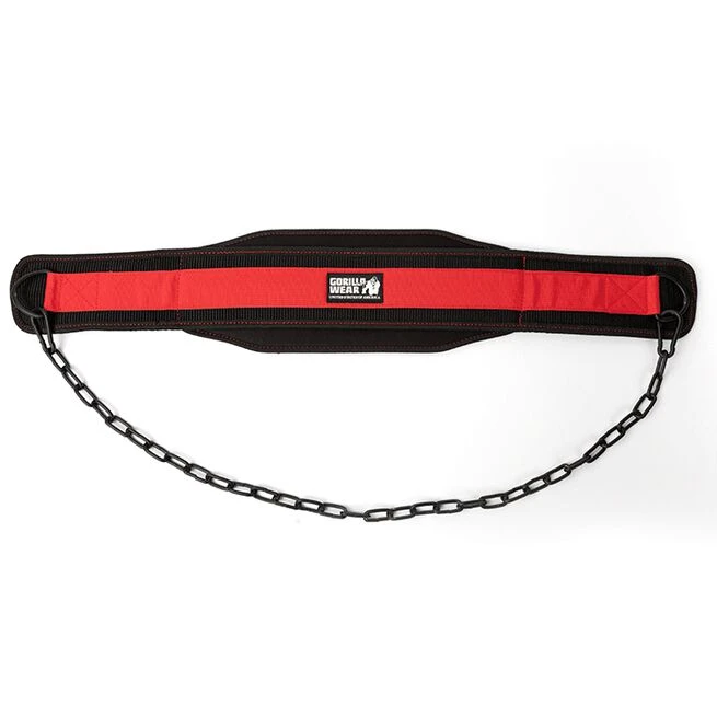 GW Nylon Dip Belt, Black/Red 4 GW Nylon Dip Belt, Black/Red - Billede 2