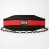 GW Nylon Dip Belt, Black/Red -Gymstick Butik 9919390509 GW Nylon Dip Belt BlackRed 5 0921