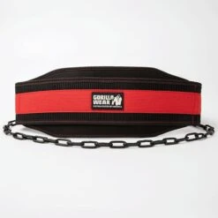 GW Nylon Dip Belt, Black/Red