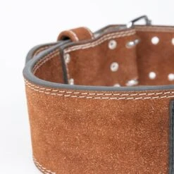 4 Inch Powerlifting Belt, Brown -Gymstick Butik 99197129R Gorilla Wear 4 Inch Powerlifting Belt Brown 04 0322