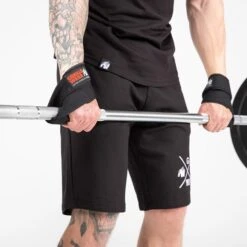 Figure 8 Lifting Straps, Black -Gymstick Butik 99202900 Gorilla wear Figure8 lifting straps black 4 sep22