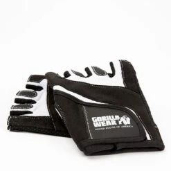 Women´s Fitness Gloves, Black/white -Gymstick Butik 998029010R woman fitness gloves black white 05 0522