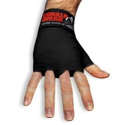 Boxing Hand Wraps, Black -Gymstick Butik 9990990041 Gorilla Boxing Hand Wraps Black 0223 2