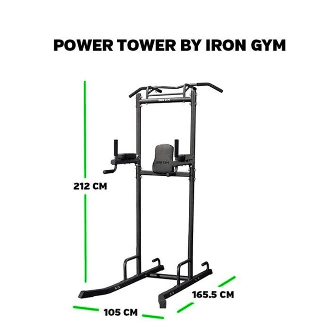 Iron Gym Power Tower 4 Iron Gym Power Tower - Billede 2