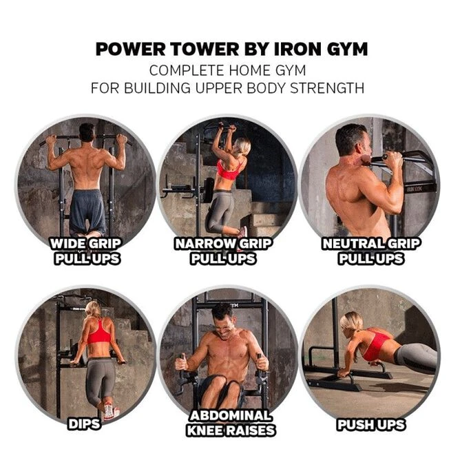 Iron Gym Power Tower 6 Iron Gym Power Tower - Billede 4