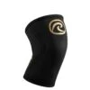 REHBAND RX Knee Sleeve 5 Mm Gold Black -Gymstick Butik R20015272R RX Knee Sleeve 5mm Gold Black 01 0922 1