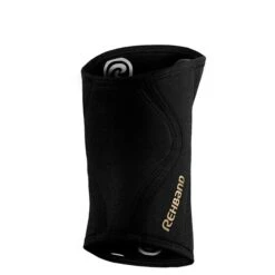 REHBAND RX Knee Sleeve 5 Mm Gold Black -Gymstick Butik R20015272R RX Knee Sleeve 5mm Gold Black 03 0922