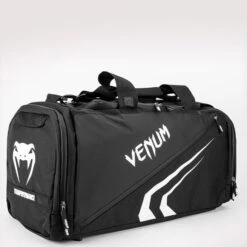 Venum Trainer Lite Evo Sports Bag, Black/White -Gymstick Butik VENUM 03830 108 Venum Trainer Lite Evo Sports Bag BlackWhite 01 maj2 1